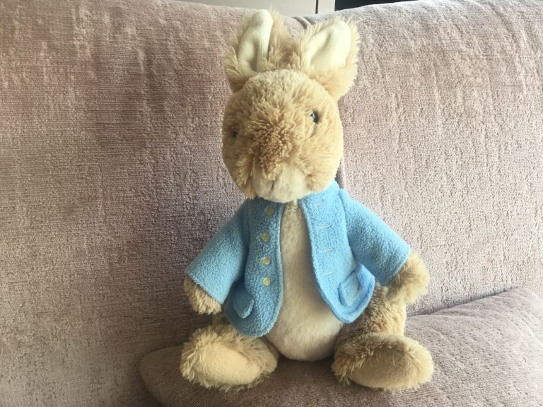 peter rabbit plush toy by Gund