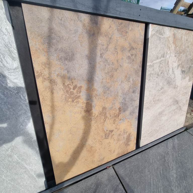 Copper Slate Porcelain Paving 