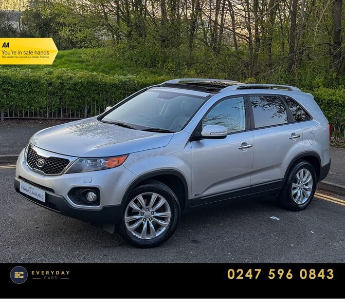 Kia Sorento 2.2 CRDi KX-3 SUV 5dr Diesel Auto AWD Euro 5 (SNav) (194 bhp)