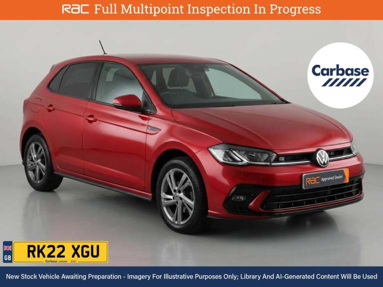 2022 Volkswagen Polo 1.0 TSI R-Line Hatchback 5dr Petrol Manual Euro 6 (s/s) (95 ps) Hatchback PE...