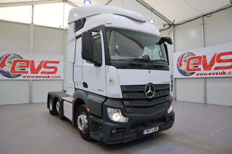 2017 (17 PLATE) Mercedes Benz Actros 2543 6x2 Euro 6 Tractor Units
