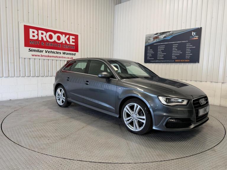2015 Audi A3 1.4 TFSI 150 S Line 5dr HATCHBACK PETROL Manual