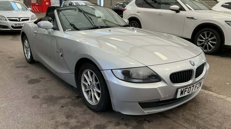 2007 BMW Z4 2007 2.0i SE 2dr CONVERTIBLE SILVER SERVICE HISTORY CONVERTIBLE Petrol Manual