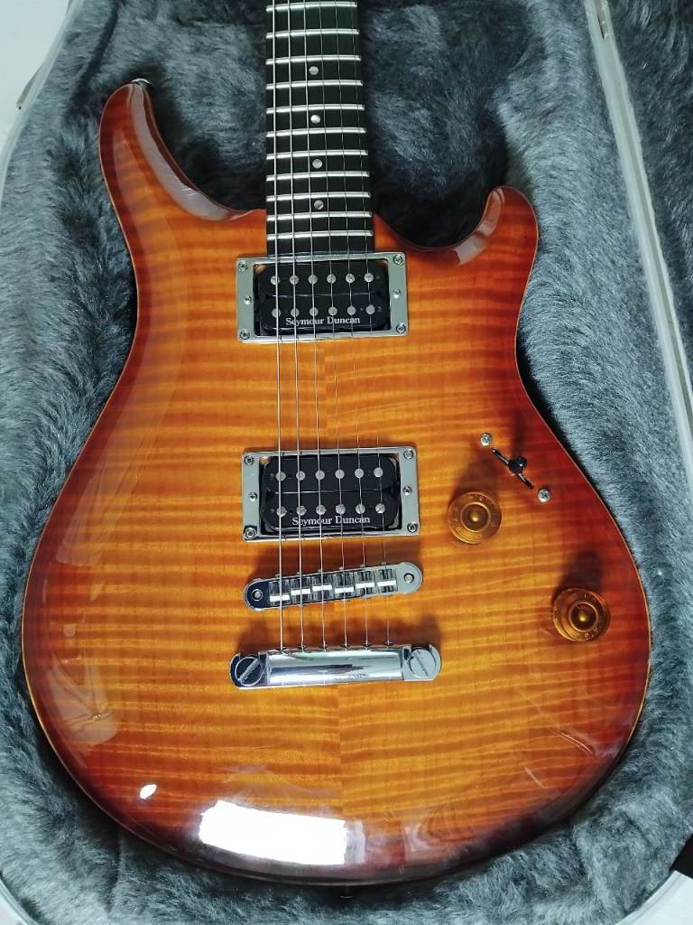 image for Patrick Eggle Berlin Pro made in England stunning top ebony fretboard original Hiscox case Sperzels