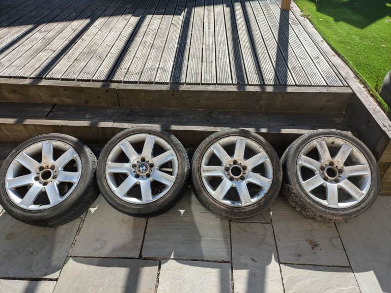 8 off BMW Style 44 skid wheels Drift Track