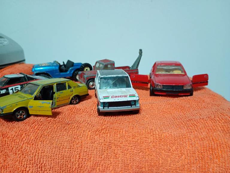 Vintage collectables cars, police vehicles 