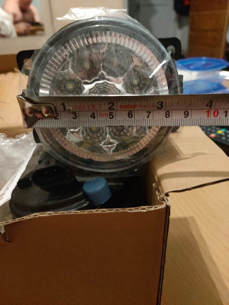 LED car fog lights, new, never used