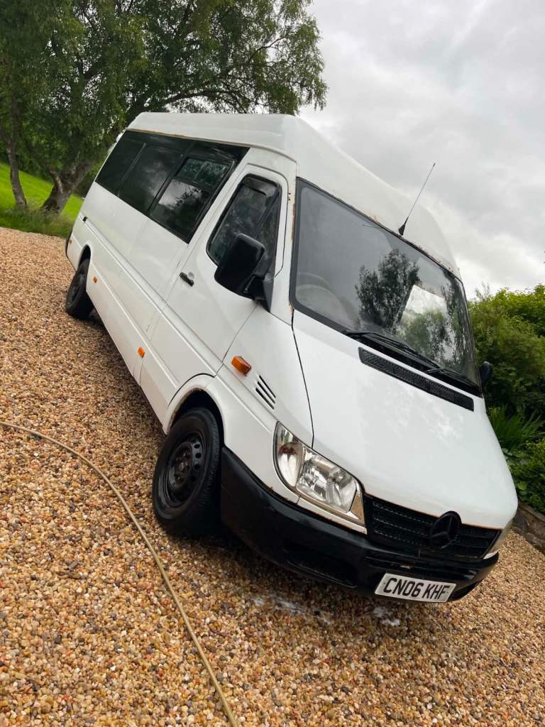 Mercedes Sprinter 311cdi,- Basic Campervan, 2006 -the last of the good sprinters,  £1195,  