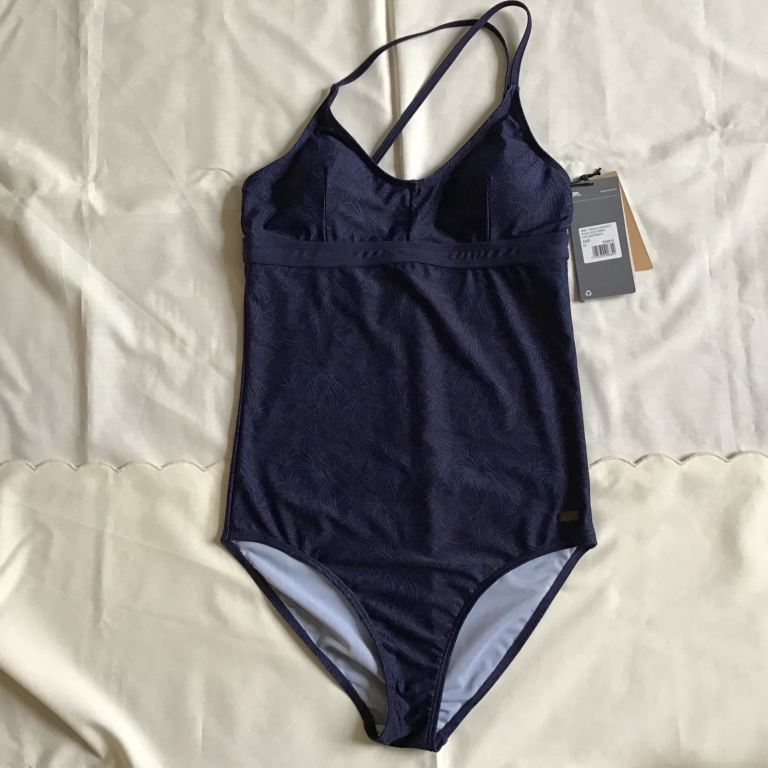 New with tags ladies medium size swimming costume by trespass blue colour