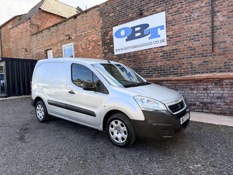 2017 Peugeot Partner 1.6 Partner Professional L1 Blue HDi Panel Van Diesel Manual