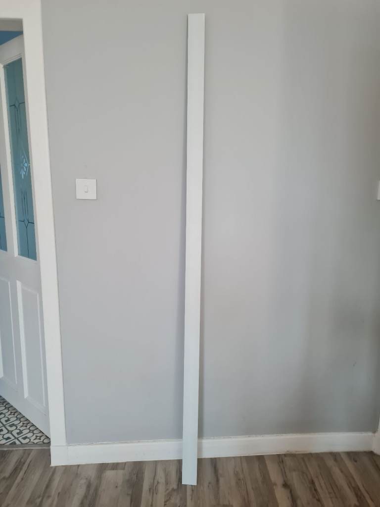 White Coving Moisture Resistant