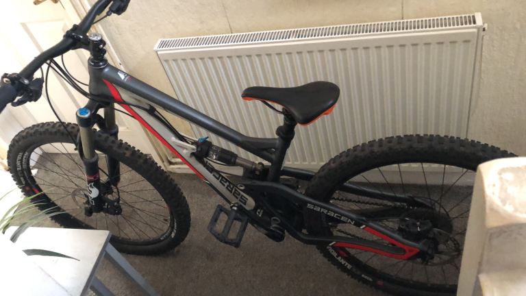 Saracen full suspension mountain bike