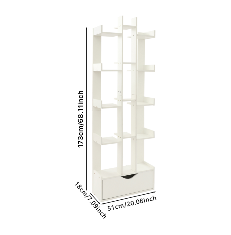 Collection ONLY” Bookshelf Tall Bookcase Storage Shelf