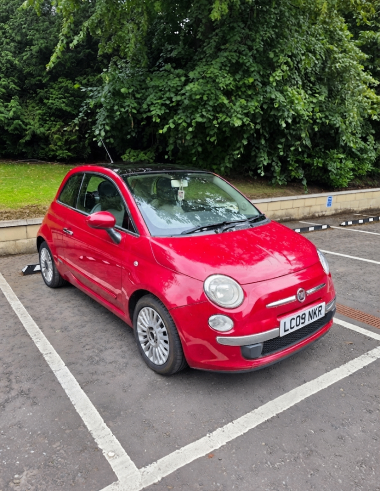 Fiat, 500, Hatchback, 2009, Manual, 1242 (cc), 3 doors