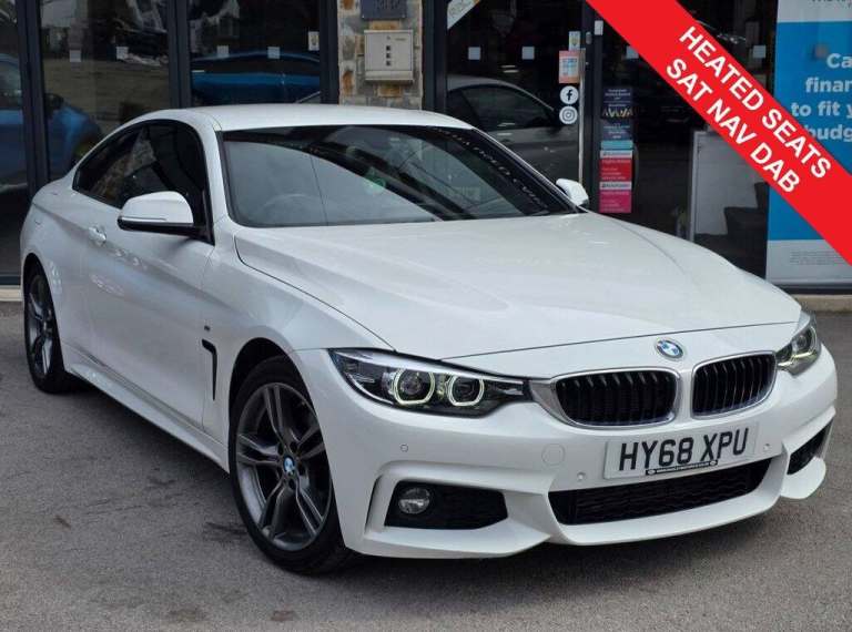 2018 BMW 4 Series 2.0 420d M Sport Coupe 2dr Diesel Auto Euro 6 (s/s) (190 ps) Coupe Diesel Autom...