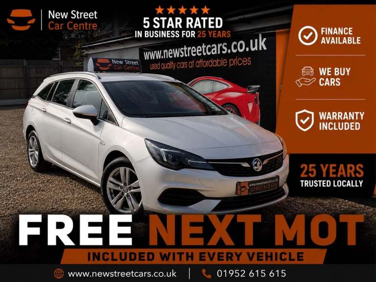 2021 Vauxhall Astra 1.5 Turbo D Business Edition Nav 5dr ESTATE DIESEL Manual
