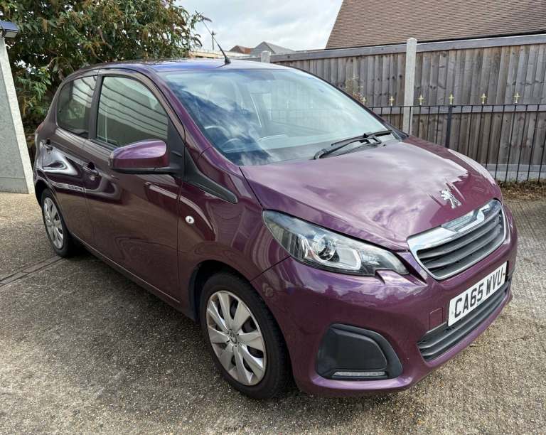 2016 Peugeot 108 1.0 Active 5dr HATCHBACK Petrol Manual