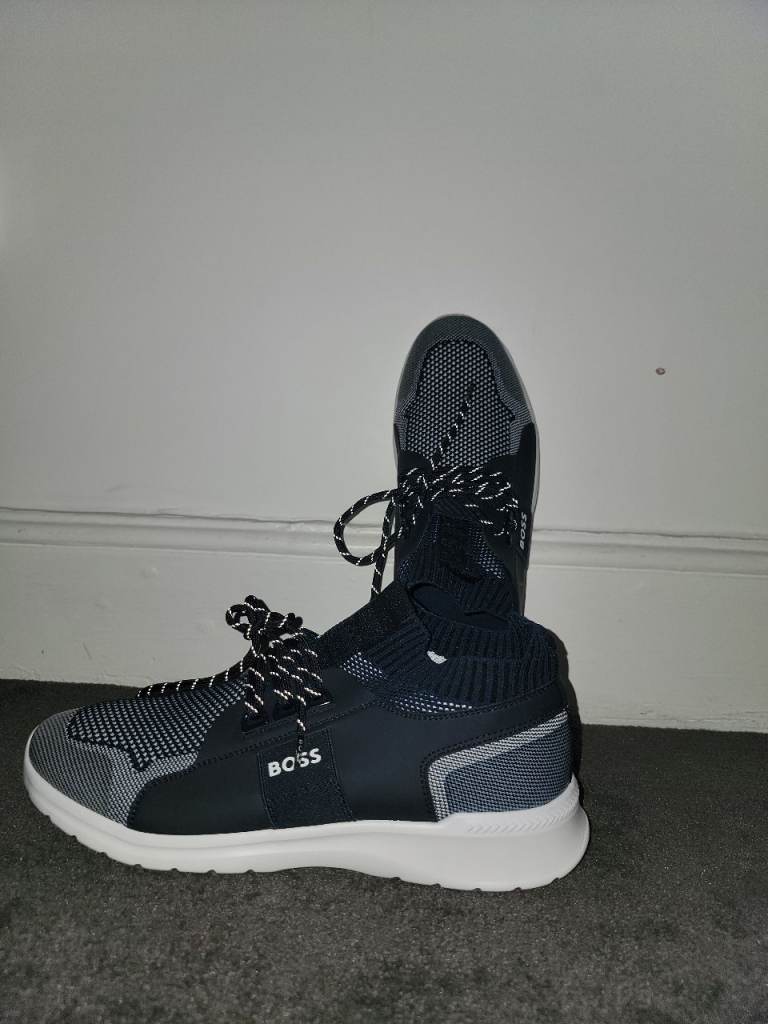 BOSS Trainers - Navy Blue, Size 11, brand New