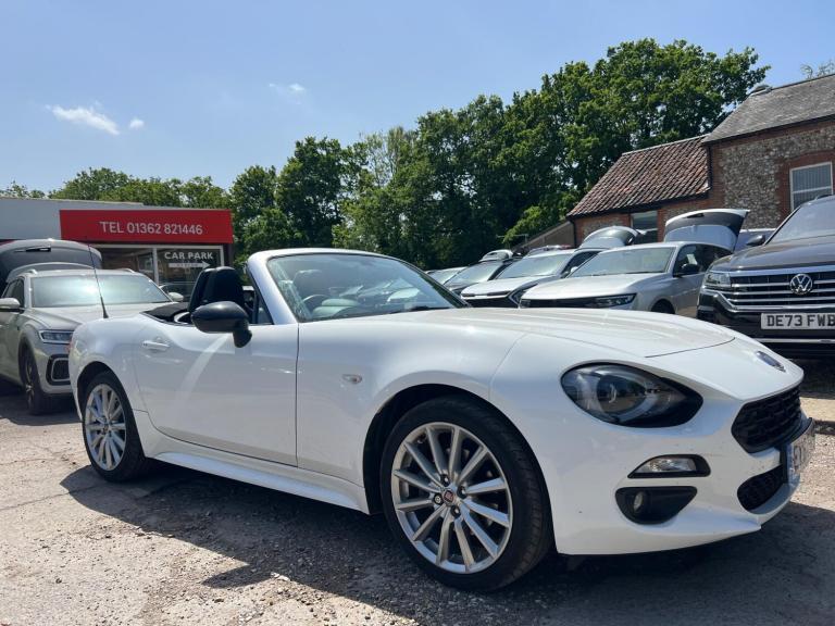 2017 Fiat 124 Spider 1.4 MultiAir Lusso Plus Euro 6 2dr CONVERTIBLE Petrol Manual
