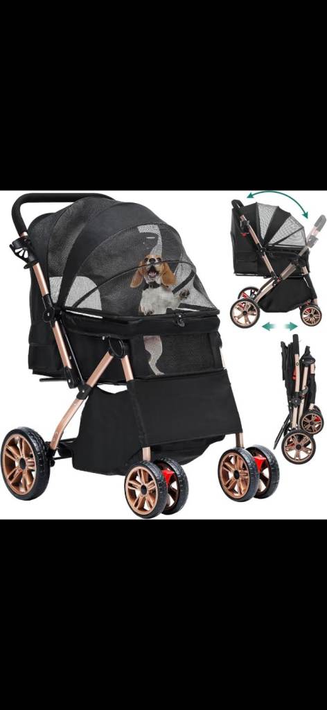 Pet pram carrier 