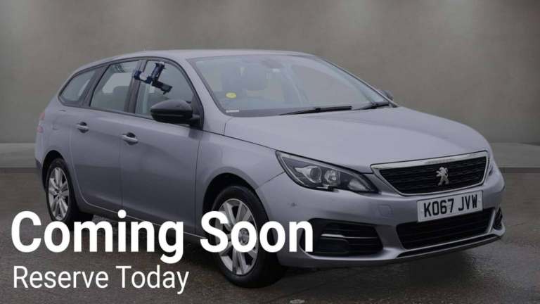 2018 Peugeot 308 SW 2.0 BlueHDi GT Estate 5dr Diesel EAT Euro 6 (s/s) (180 ps) Estate Diesel Auto...