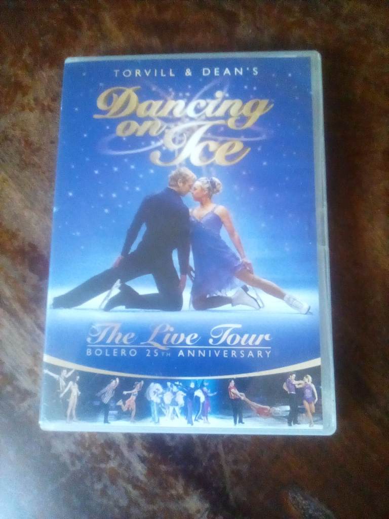 Torvill & Dean's Dancing on ice - The Live tour Bolero 25th Anniversary DVD. 