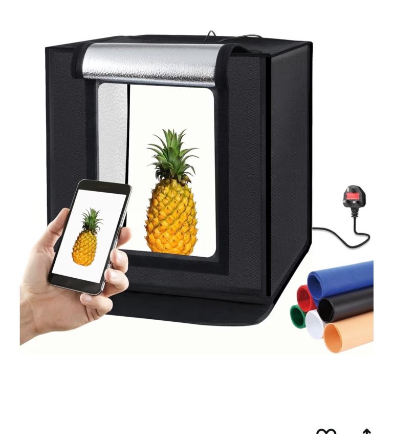 2x portable photo Studio and Ring lights