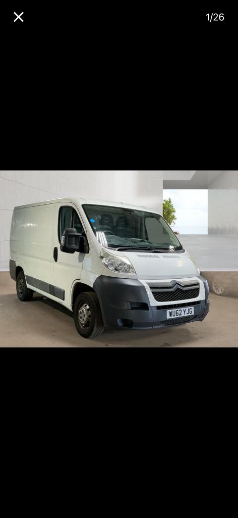 2012 Citroen Relay 2.2 HDi H1 Van 110ps Enterprise Low mileage No vat PANEL VAN Diesel Manual