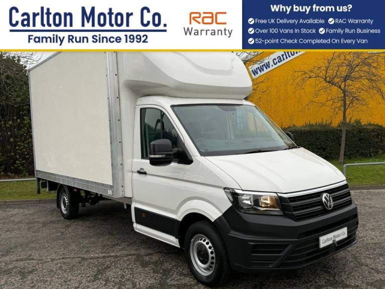 2020 Volkswagen Crafter 2.0 TDI CR35 Startline LUTON BOX VAN LWB Euro 6 (s/s) (Flat Frame) (140 p...