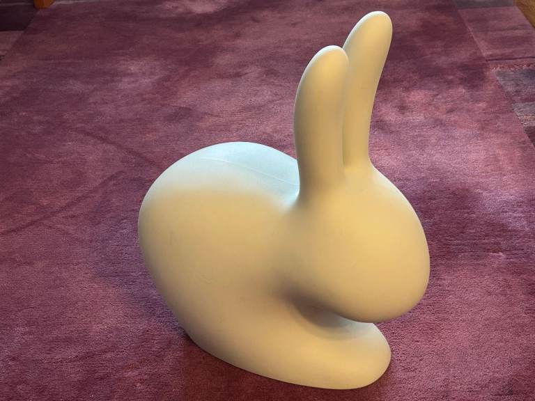 Qeeboo Rabbit Chair Baby by Stefano Giovannoni