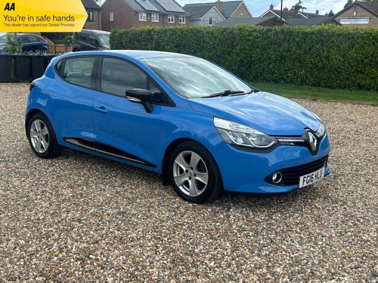 2016 16 RENAULT CLIO 0.9 TCE DYNAMIQUE NAV HATCHBACK 5DR PETROL MANUAL EURO 6 (S