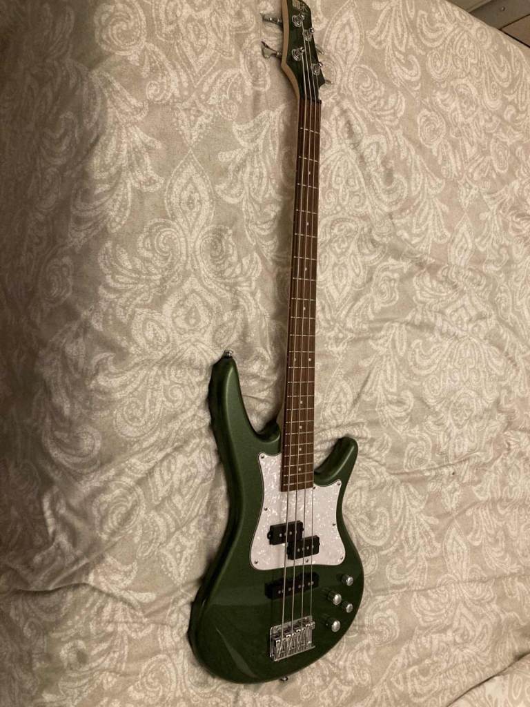 Ibanez SRMD200D-MFT Metallic Forest Green bass guitar