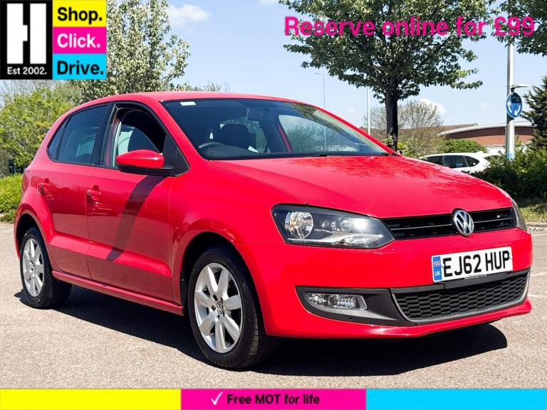 2012 Volkswagen Polo 1.4 Match 5dr HATCHBACK PETROL Manual
