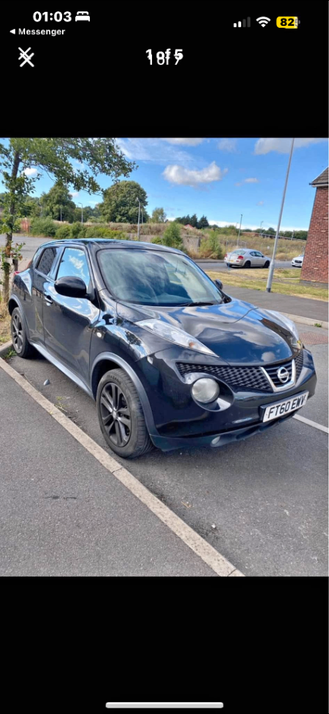 Nissan, JUKE, Hatchback, 2010, Manual, 1461 (cc), 5 doors