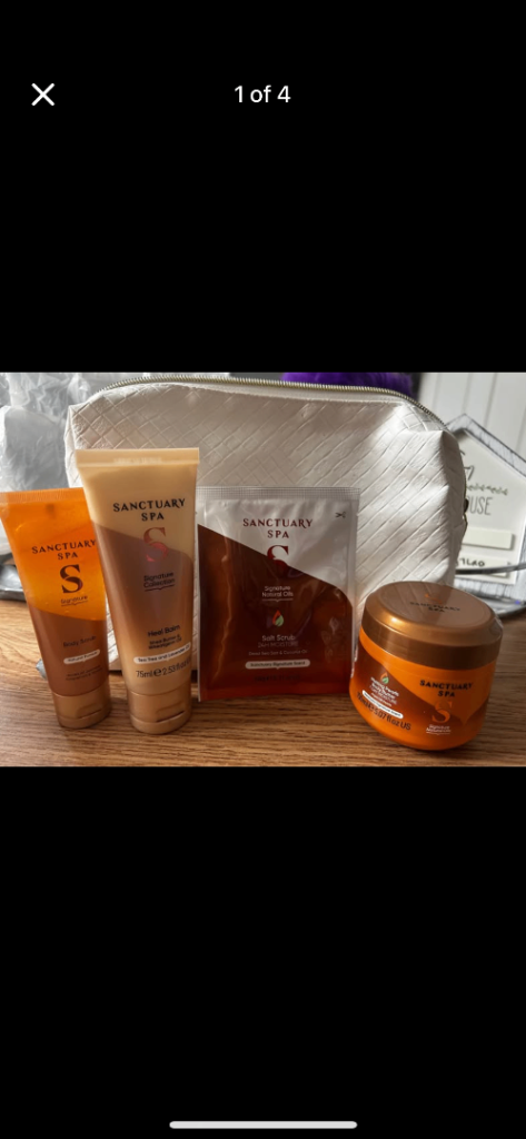 Sanctuary Spa Skincare Set - Body Scrub, Heel Balm & Salt Scrub