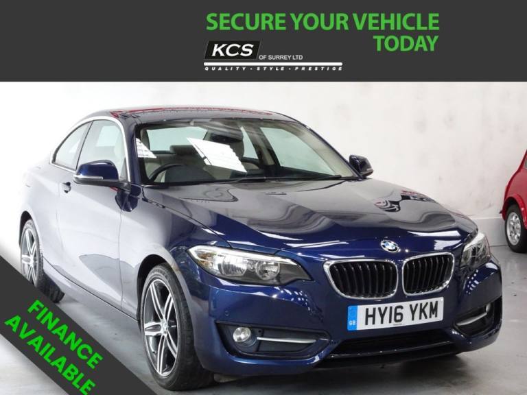 2016 BMW 2 Series 2.0 220i Sport Coupe 2dr Petrol Auto Euro 6 (s/s) (184 ps) Coupe Petrol Automatic