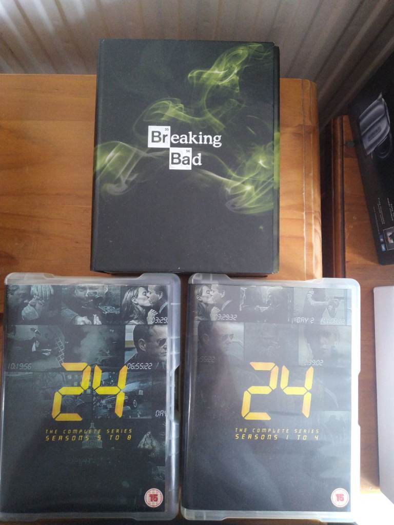 Breaking bad complete box set ,  24 complete box set DVD 