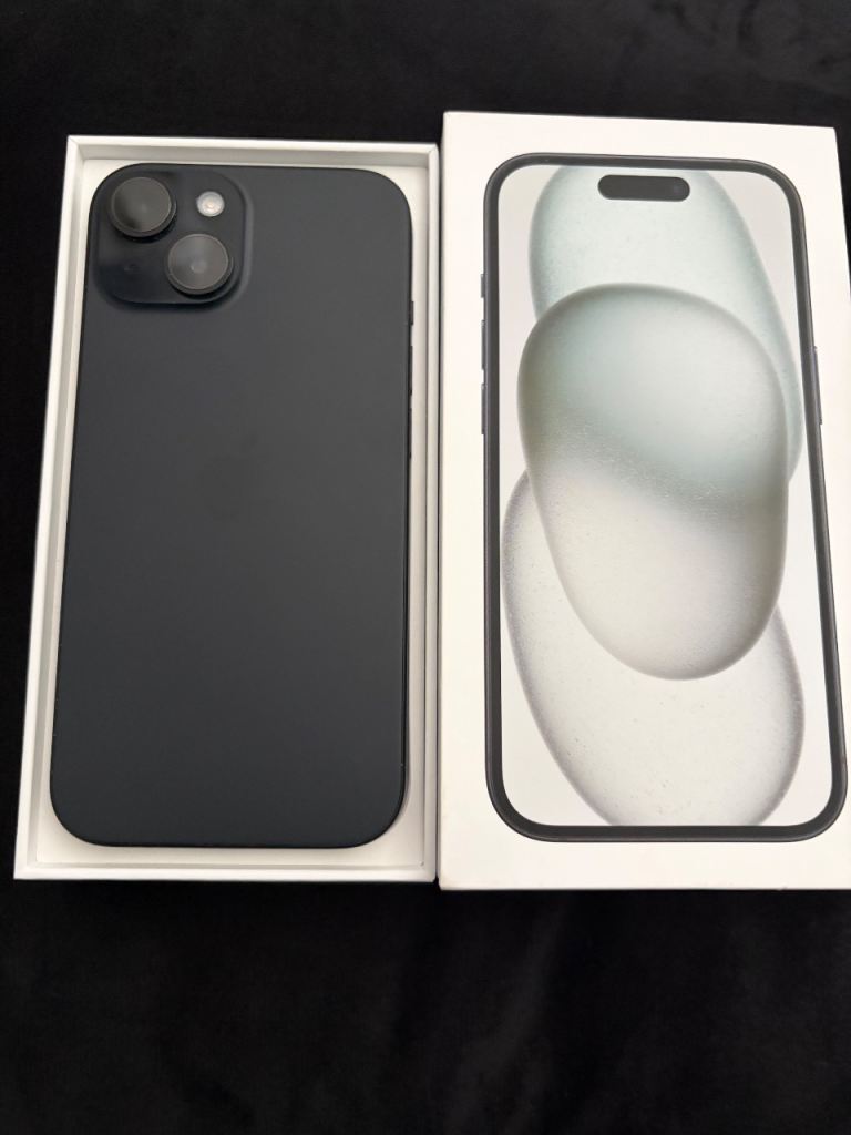 Apple iPhone 15 Black great condition
