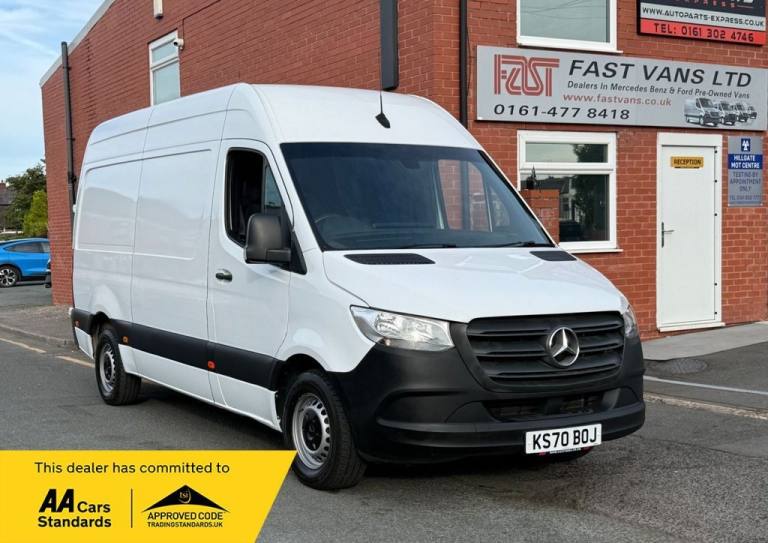 2020 Mercedes-Benz Sprinter 2.0 315 PROGRESSIVE CDI MWB HIGH ROOF 150 BHP Panel Van Diesel Manual