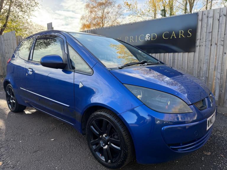2007 Mitsubishi Colt 1.1 Blue 3dr HATCHBACK Petrol Manual