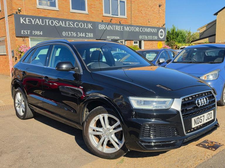 2017 Audi Q3 2.0 TFSI S line Edition SUV 5dr Petrol S Tronic quattro Euro 6 (s/s) (180 p SUV Petr...