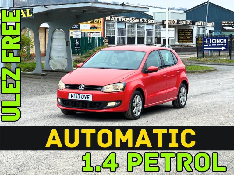 2010 Volkswagen Polo 1.4 SE 5dr DSG HATCHBACK Petrol Automatic