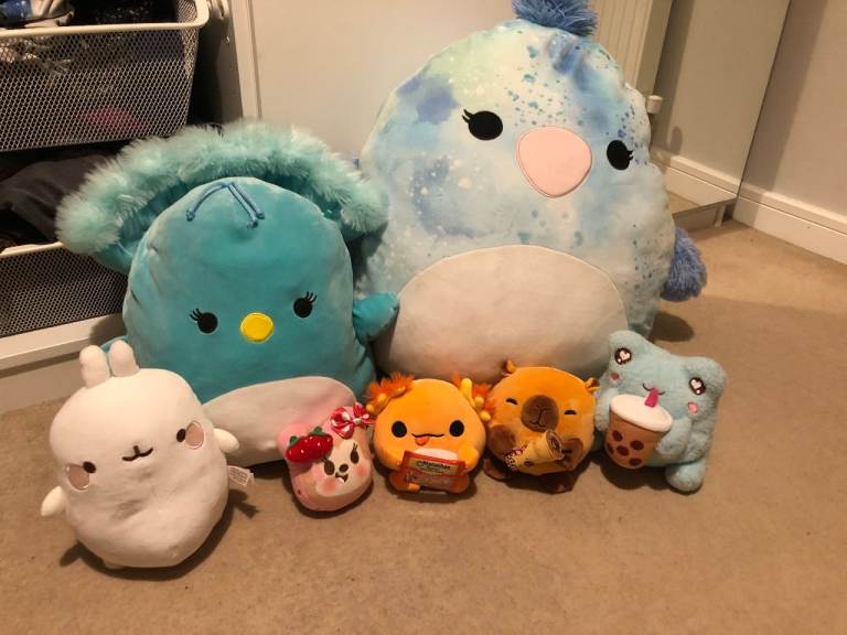 Squishmallows GIANT 20 inch Lois Snackles Molang Disney Stitch Minnie Mouse Enola Holmes Toys