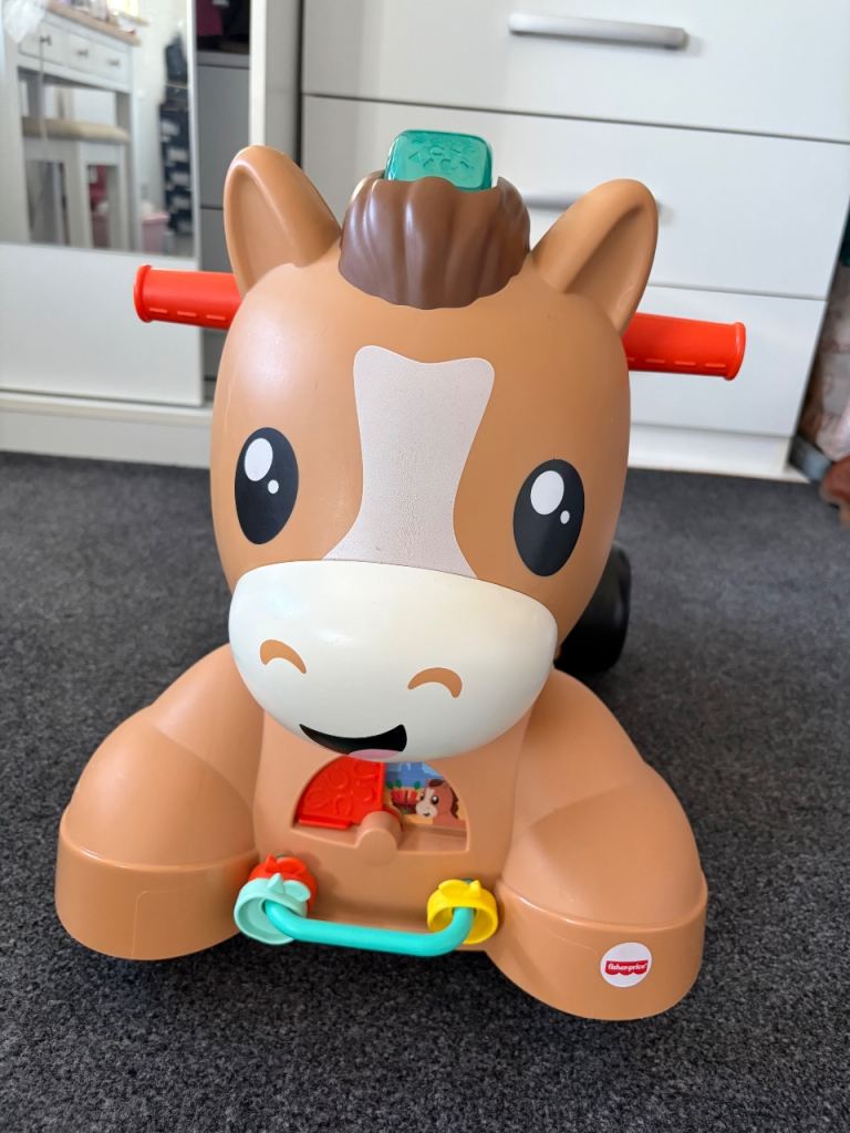 Fisher-Price Ride-On Toy Horse – Good Condition