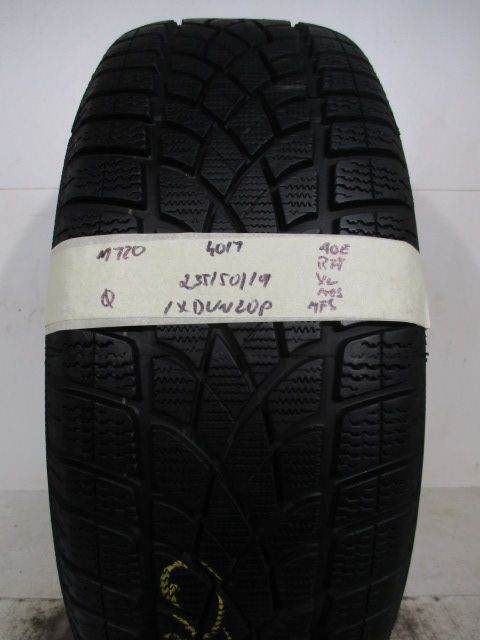 M720 1X 235/50/19 DUNLOP SP WINTER SPORT 3D RFT RSC XL MFS 1X8MM TREAD