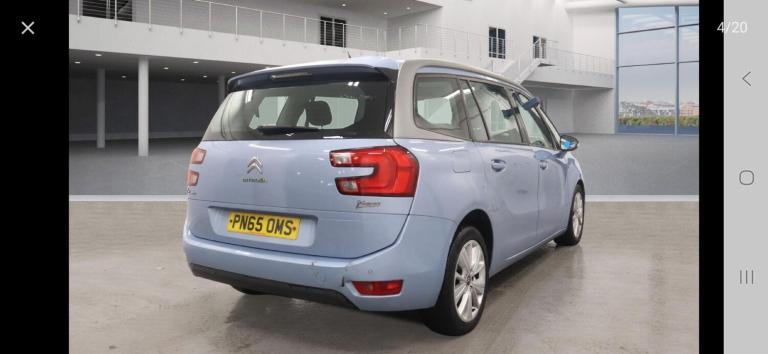 2015 Citroen C4 Grand Picasso 1.6 BlueHDi VTR+ 5dr EAT6 MPV DIESEL Automatic