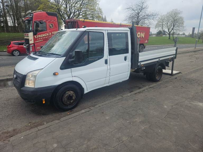 2013/ transit twin cab dropside tail lift 2.2 sim vivaro sprinter relay crafter master