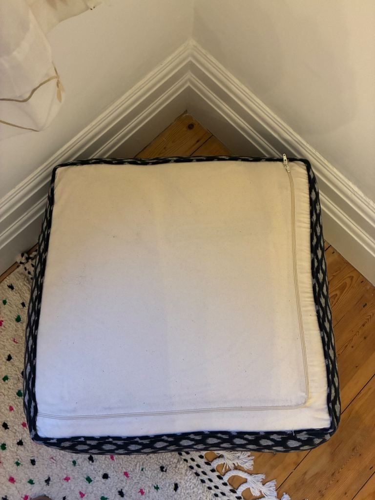 Graham & Green pouffe/floor cushion Moroccan style