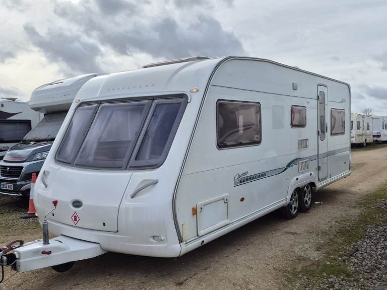 5 berth bessacarr cameo 2006 twin axle caravan