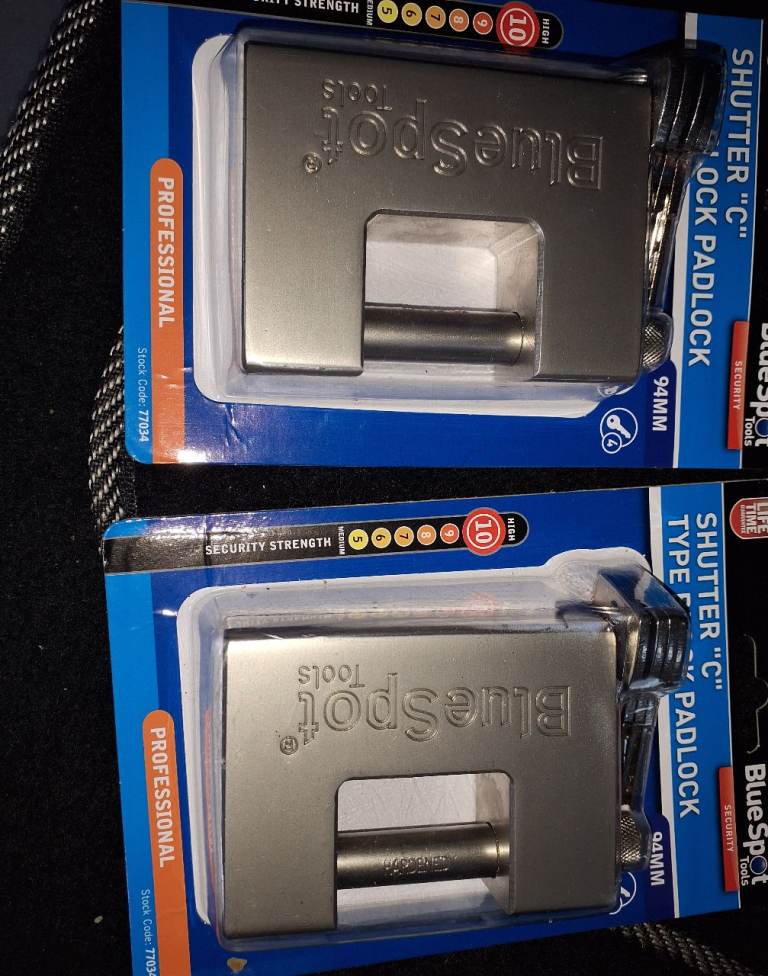 Steel shackle 94mm padlocks C type 